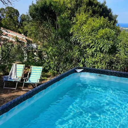 Villa Piscine & Vue Mer, Maison Familiale Corse, Acces Cascade